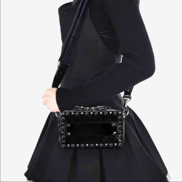 Valentino rockstud noir guitar crossbody - Picture 4 of 4